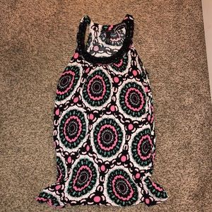 Beaded Racerback Tank Top